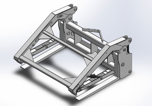 Pipe Clamp Grapple Forks