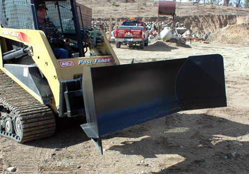 Small Winged Angle Ramp Plows (WAM Series – Skid Steer)